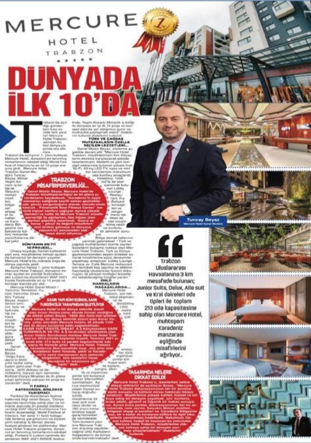 Mercure Trabzon Hotel Eksteriør bilde Interview with the Turkish Ambassador to the United States, Burak Öztop